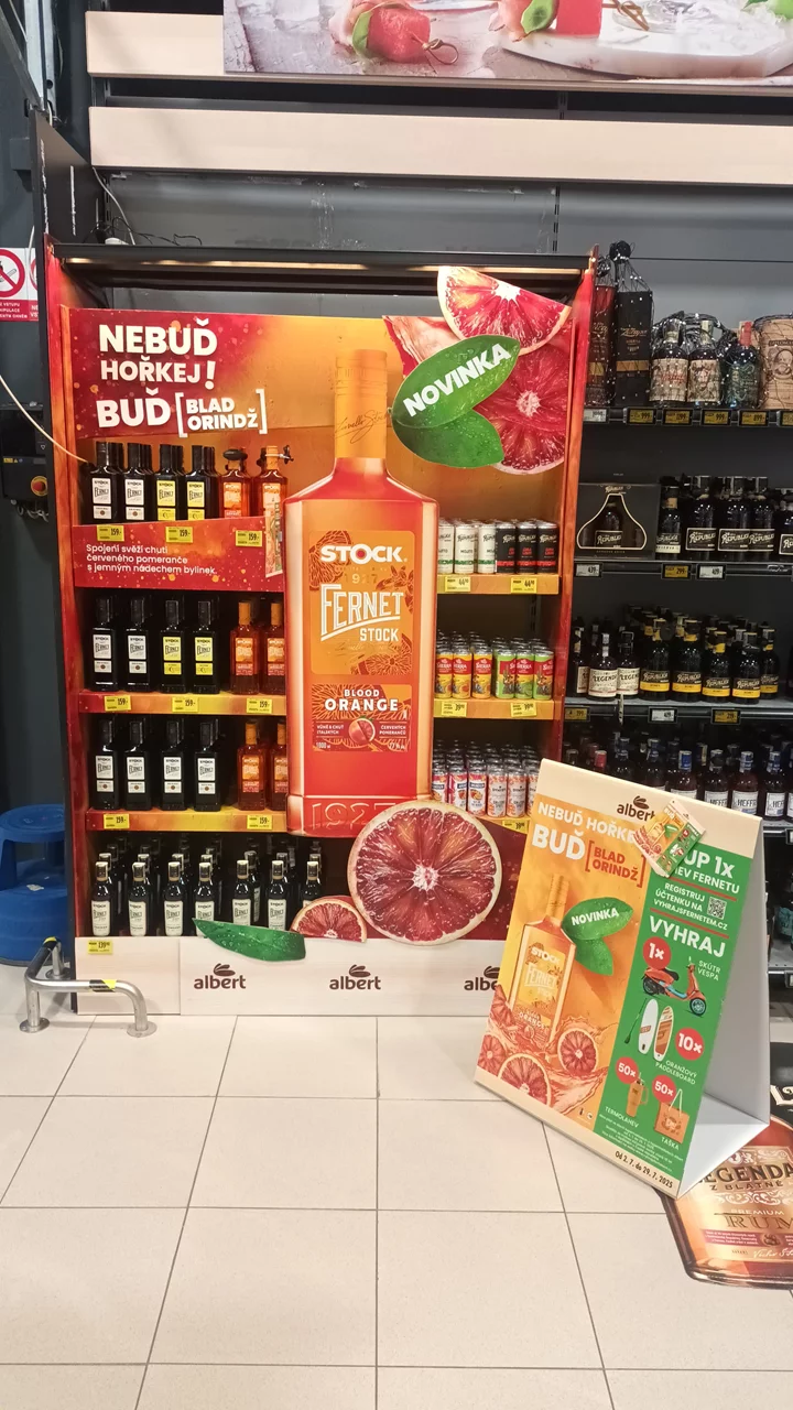 NOVINKA od STOCK CZ: FERNET BLOOD ORANGE