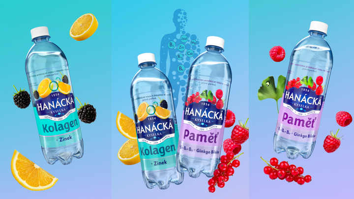 Novinky Hanácké kyselky z dílny agentury Cocoon