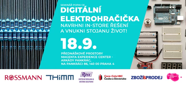 Digitální elektrohračička - Navrhni in-store řešení a vnukni stojanu život!