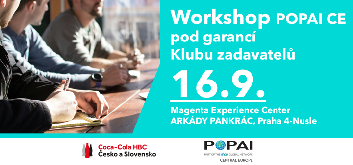 Workshop POPAI CE pod garancí Klubu zadavatelů