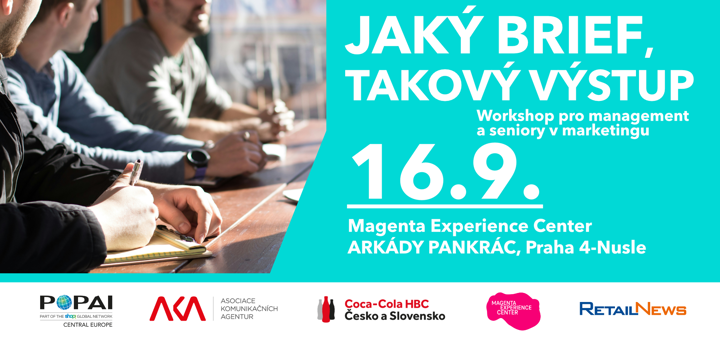 JAKÝ BRIEF,  TAKOVÝ VÝSTUP - Workshop