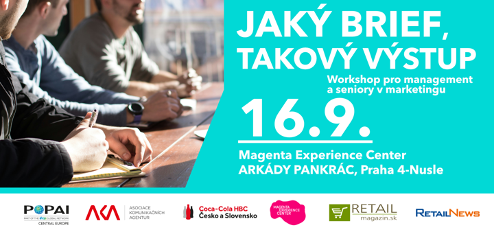 JAKÝ BRIEF, TAKOVÝ VÝSTUP - Workshop