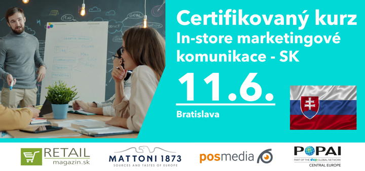 Certifikovaný kurz In-store marketingová komunikace - SK
