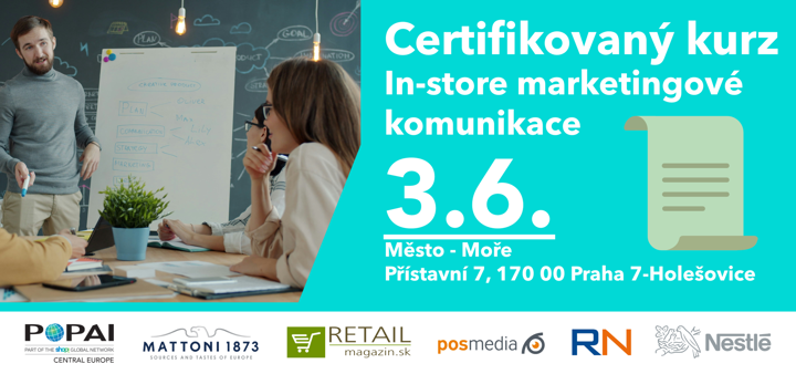 Certifikovaný kurz In-store marketingové komunikace